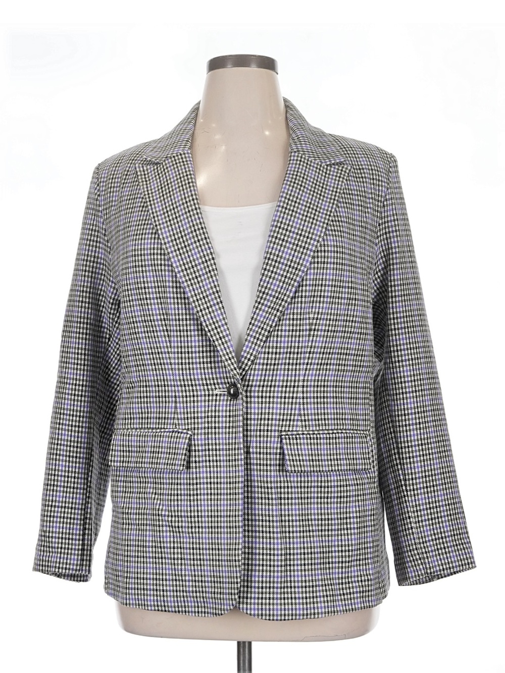 Ava & Viv Houndstooth Blazer. Size X